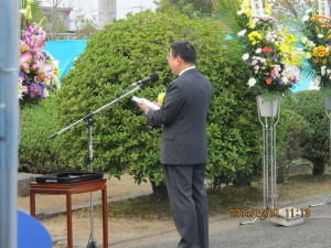 佐賀県知事の追悼の辞