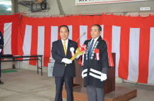 3佐賀県消防協会副会長と伊万里・有田消防組合管理者
